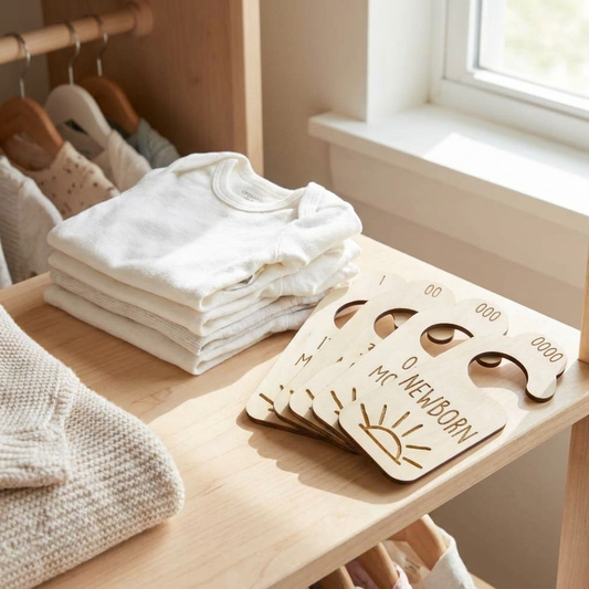 Nursery Wardrobe Dividers - Sun