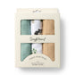 Large Organic Muslin Wraps 3 Pack - Dog Park/Sage/Pebble