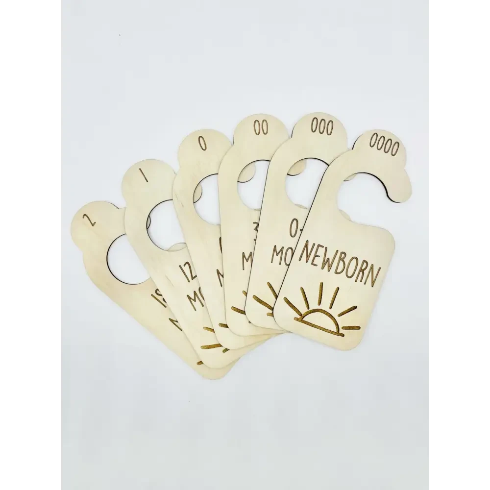 Nursery Wardrobe Dividers - Sun