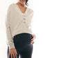 All For Us Waffle Henley Stone