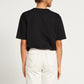 Apéro Origin Embroidered Tee - Black / Beige