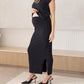 Athena Maternity Pencil Skirt in Black