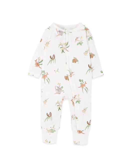 Australiana Organic Long Sleeve Zip Suit Prem