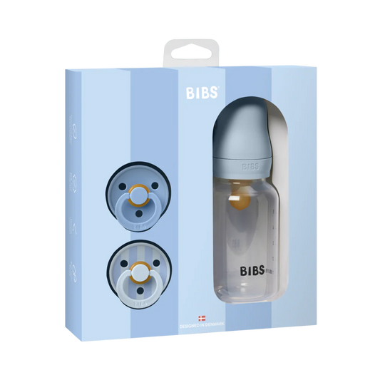 BIBS Gift Set Baby Sprinkle Baby Blue