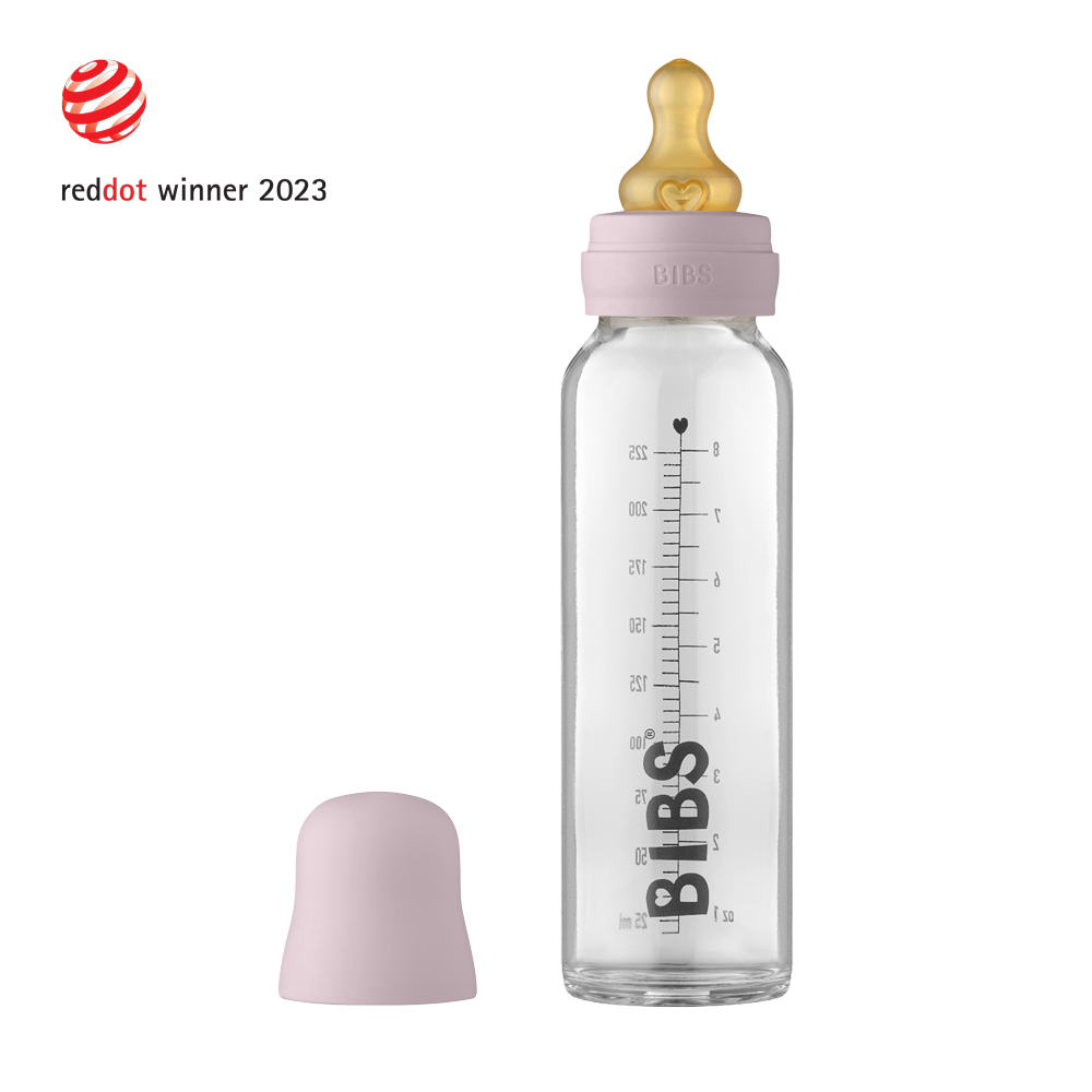 BIBS Baby Glass Bottle 225ml