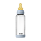 BIBS Glass Baby Bottle Complete Set 240ml Latex Teat