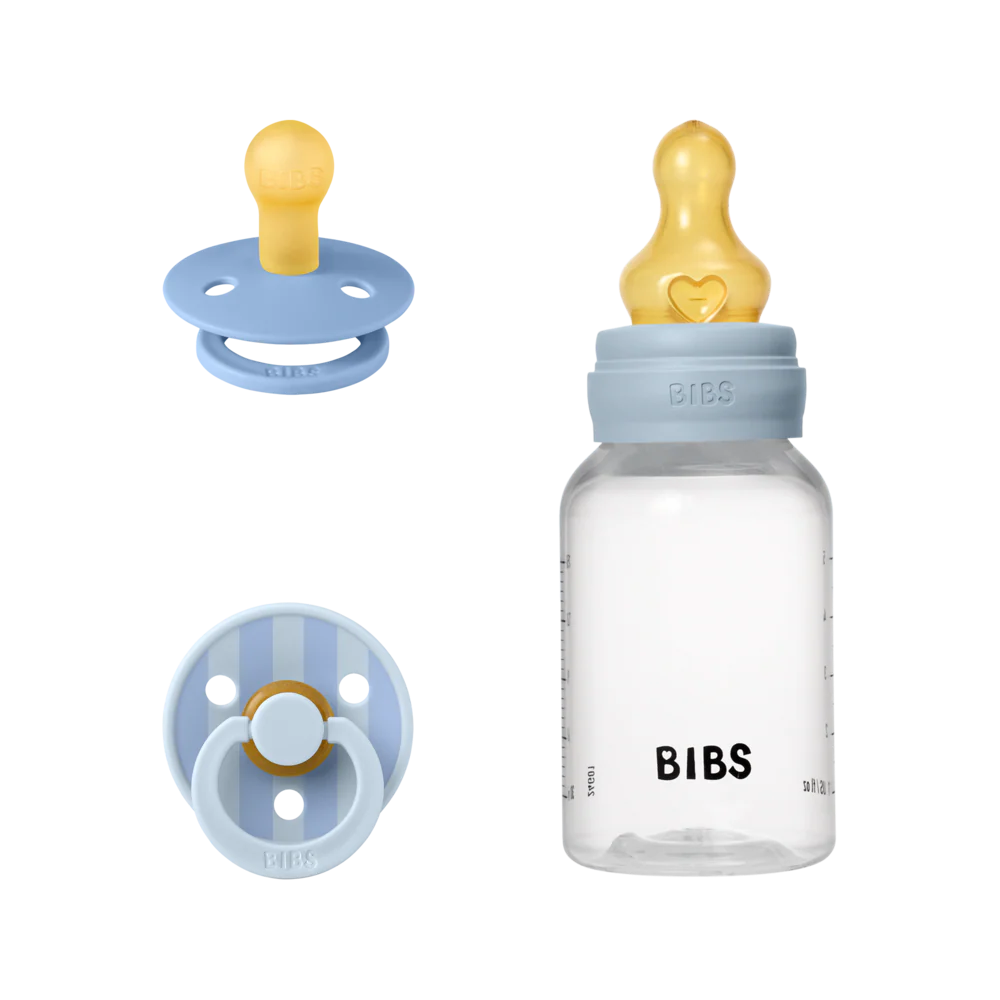 BIBS Gift Set Baby Sprinkle Baby Blue