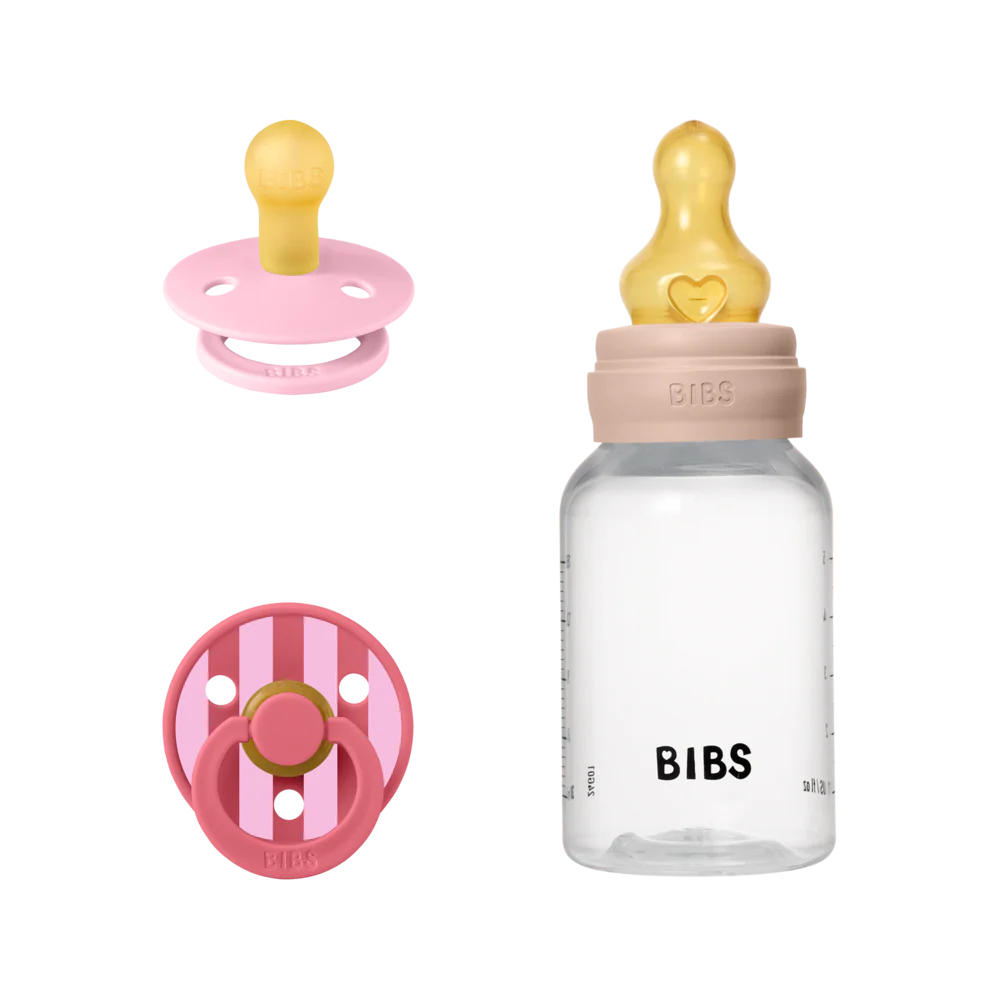 BIBS Gift Set Baby Sprinkle Blush