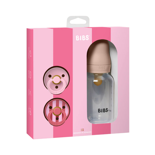 BIBS Gift Set Baby Sprinkle Blush