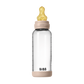 BIBS Glass Baby Bottle Complete Set 240ml Latex Teat