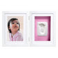 Pearhead White Baby Prints Desk Frame