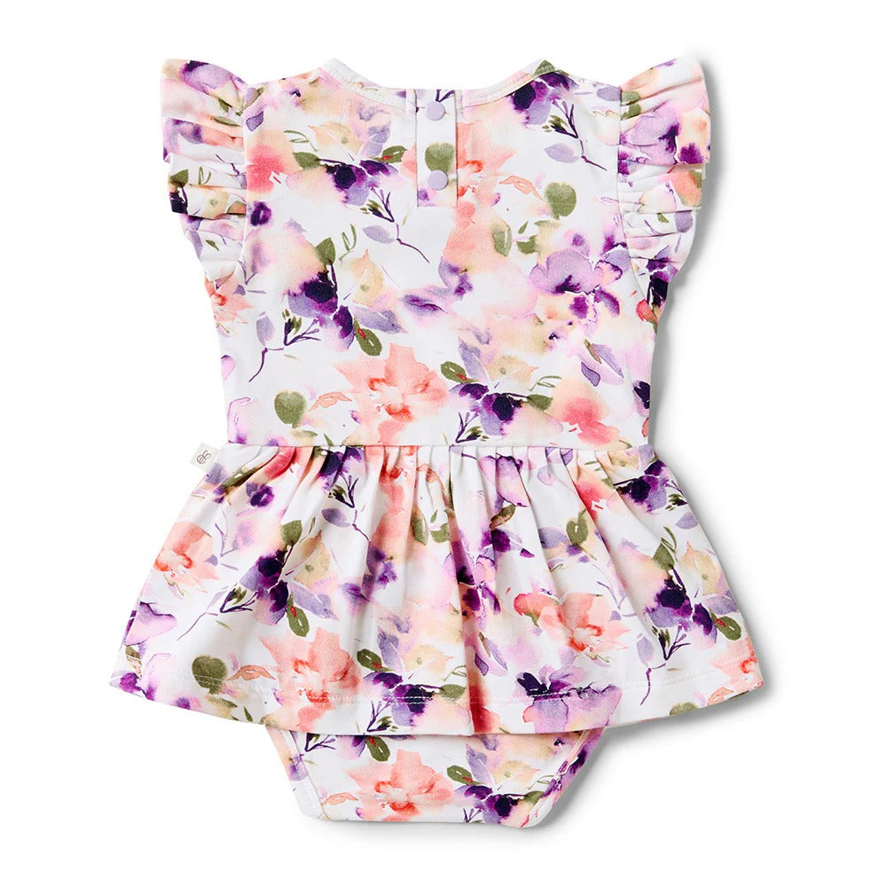 Blushing Beatuy Short Sleeve Organic Dress