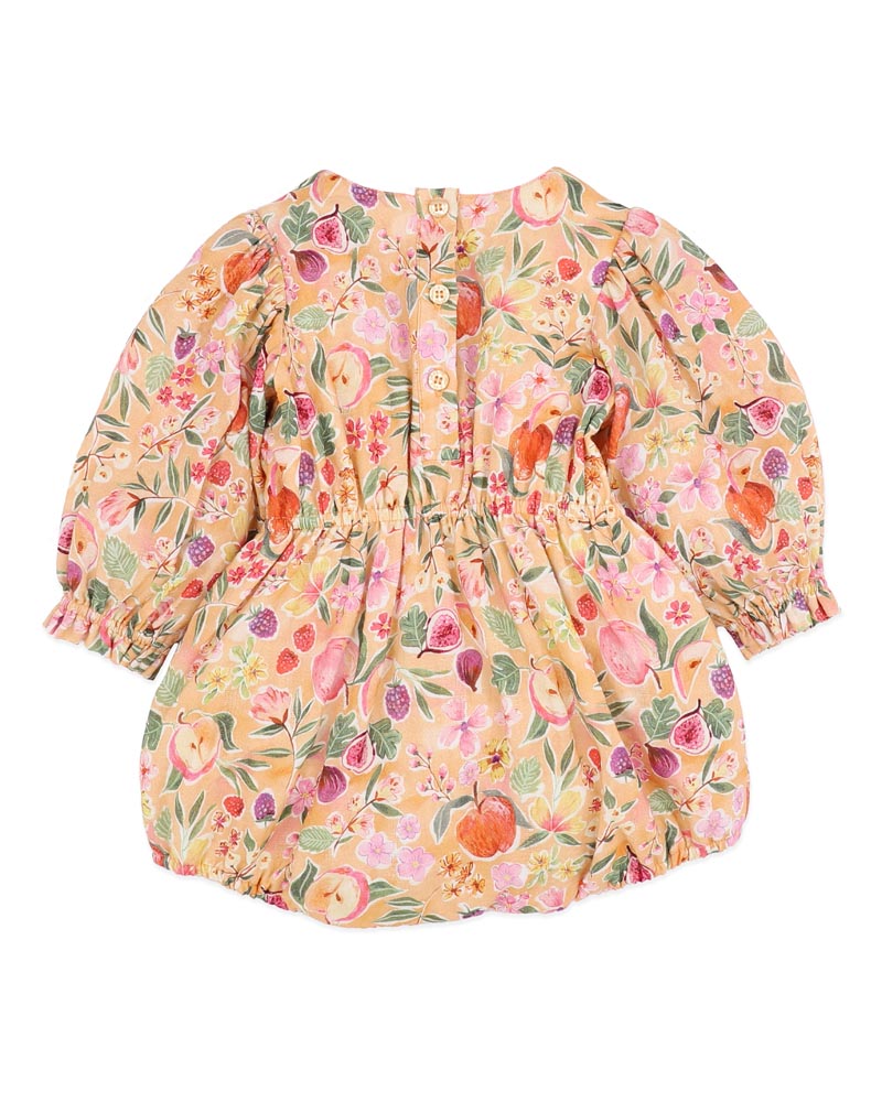 Orchard Bloom Long Sleeve Woven Romper