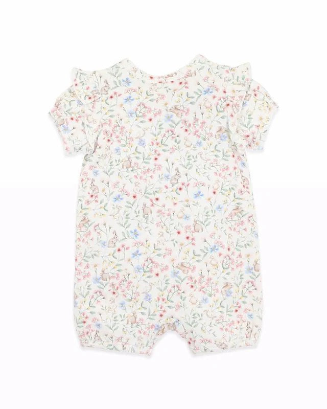 Bonnie Organic SS Zipsuit Premature