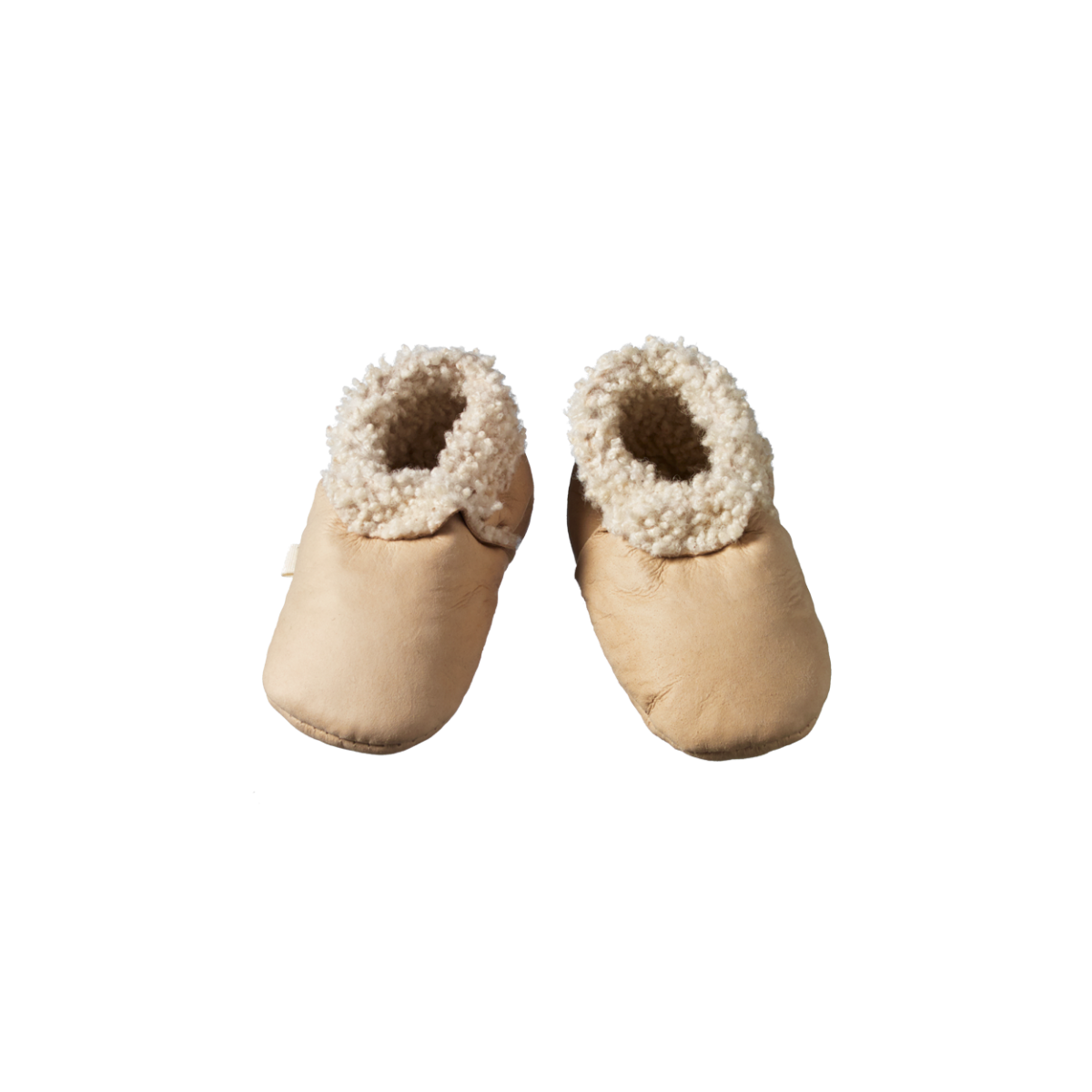 Nature Baby Lambskin Booties Cream