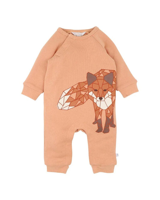 Mr Fox Longsleeve Romper