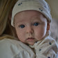 Knotted Beanie Pointelle Winter Berry