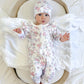 Pastel Bloom Zip Romper