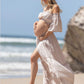 Chantal Maternity Skirt + Crop Top 2 Piece Baby Shower / Photoshoot