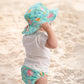 Toshi Swim Nappy Paradise Waratah Mint