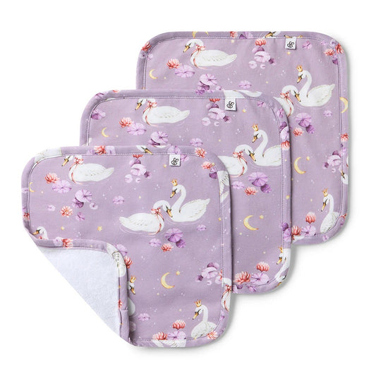 Swan Lake Organic Wash Cloths 3 Pack