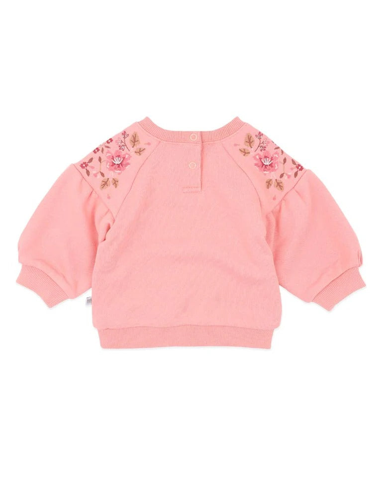 Wild Garden Embroidered Sweatshirt