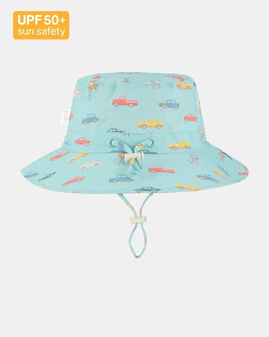 Toshi Sunhat Ryder Fast Lane Utes Teal