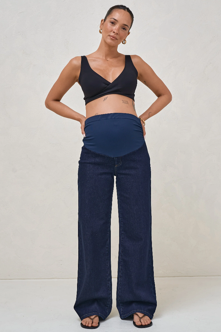 All Hours Wide Leg Jean Indigo