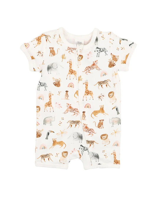 Billie Organic SS Zipsuit Premature