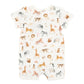 Billie Organic SS Zipsuit Premature
