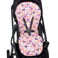 Blushing Beauty Universal Organic Pram Liner