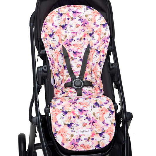 Blushing Beauty Universal Organic Pram Liner