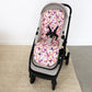 Blushing Beauty Universal Organic Pram Liner