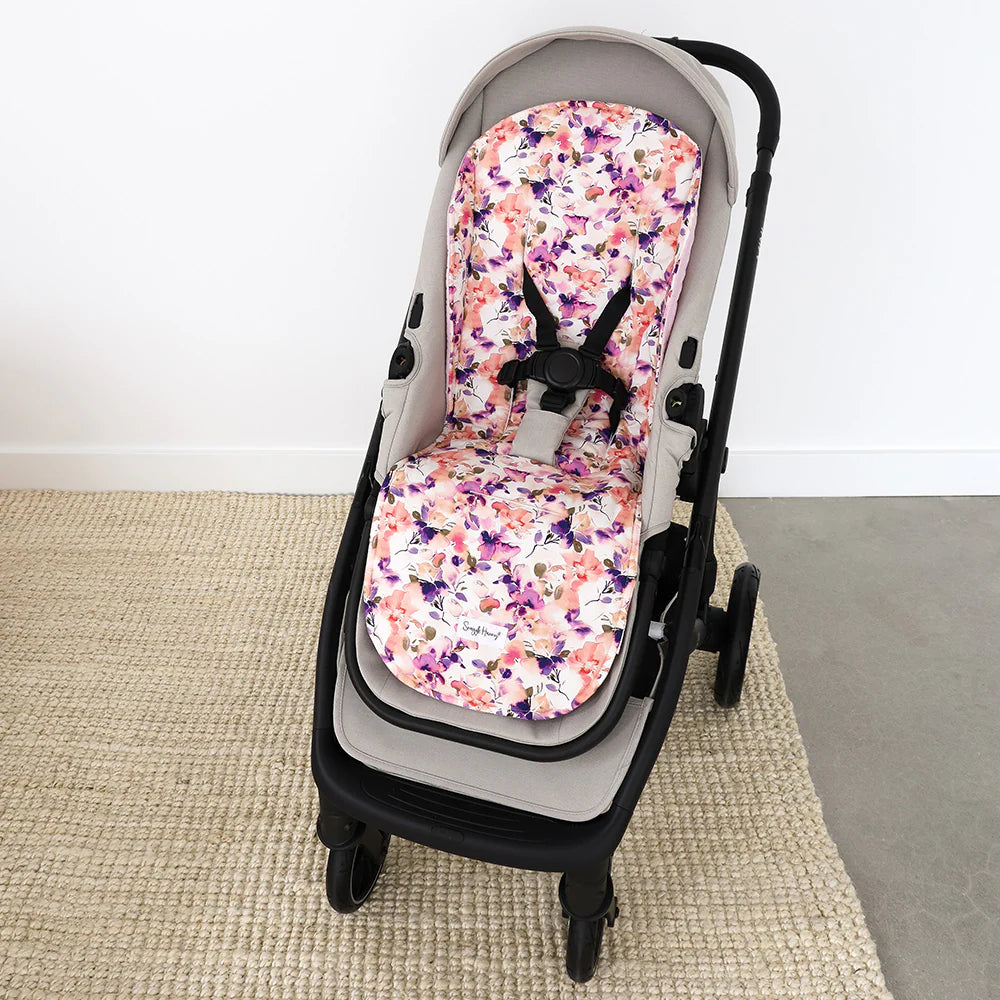 Blushing Beauty Universal Organic Pram Liner