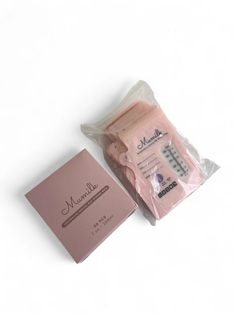 Mumilk Disposable Breastmilk Temperature Sensing Storage Bag