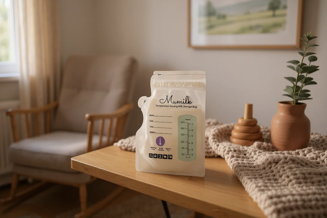 Mumilk Disposable Breastmilk Temperature Sensing Storage Bag
