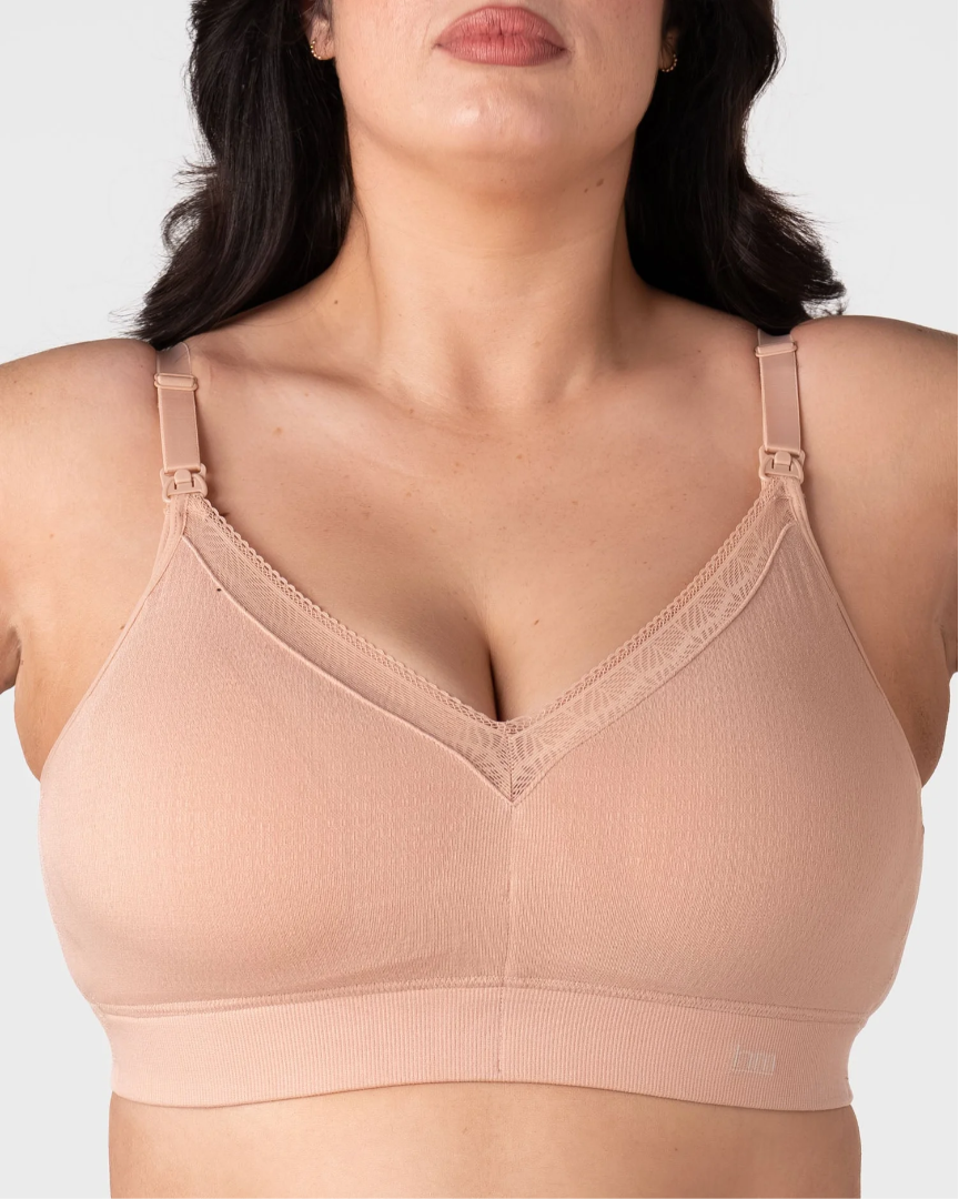 Caress Seamfree Flexfit Cashmere Nursing Bra