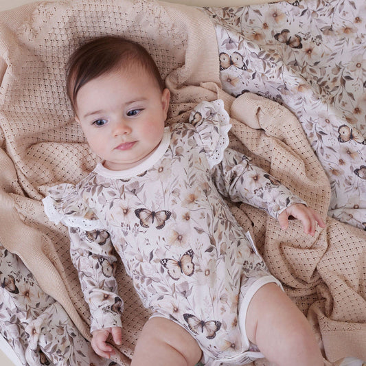 Butterfly Fields Flutter Onesie