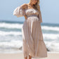 Chantal Maternity Skirt + Crop Top 2 Piece Baby Shower / Photoshoot