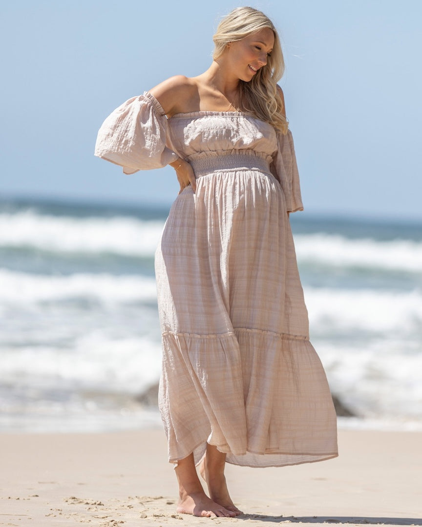 Chantal Maternity Skirt + Crop Top 2 Piece Baby Shower / Photoshoot