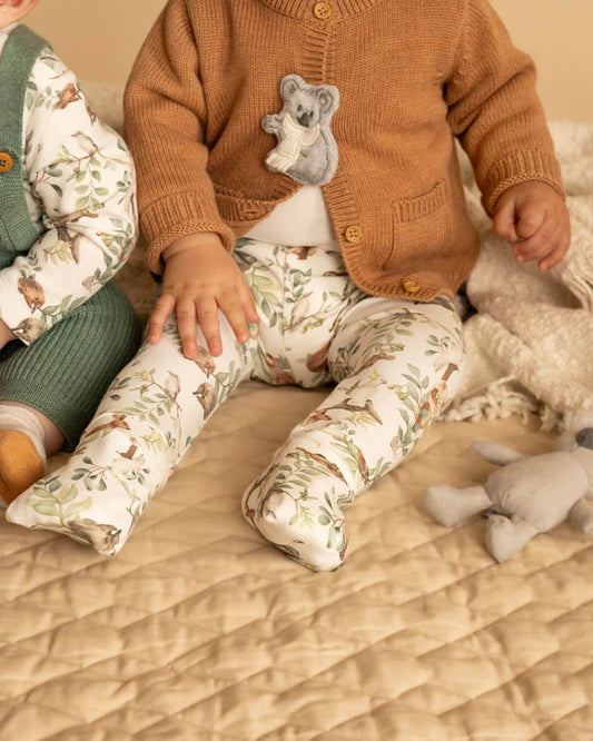 Charlie Organic Turn Back Feet Leggings