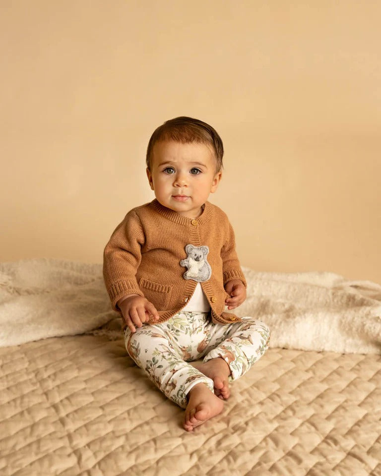 Charlie Organic Turn Back Feet Leggings