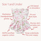 Cherry Blossom Short Sleeve Organic Dress