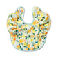 Citrus Squeeze Frill Snuggle Bib Waterproof