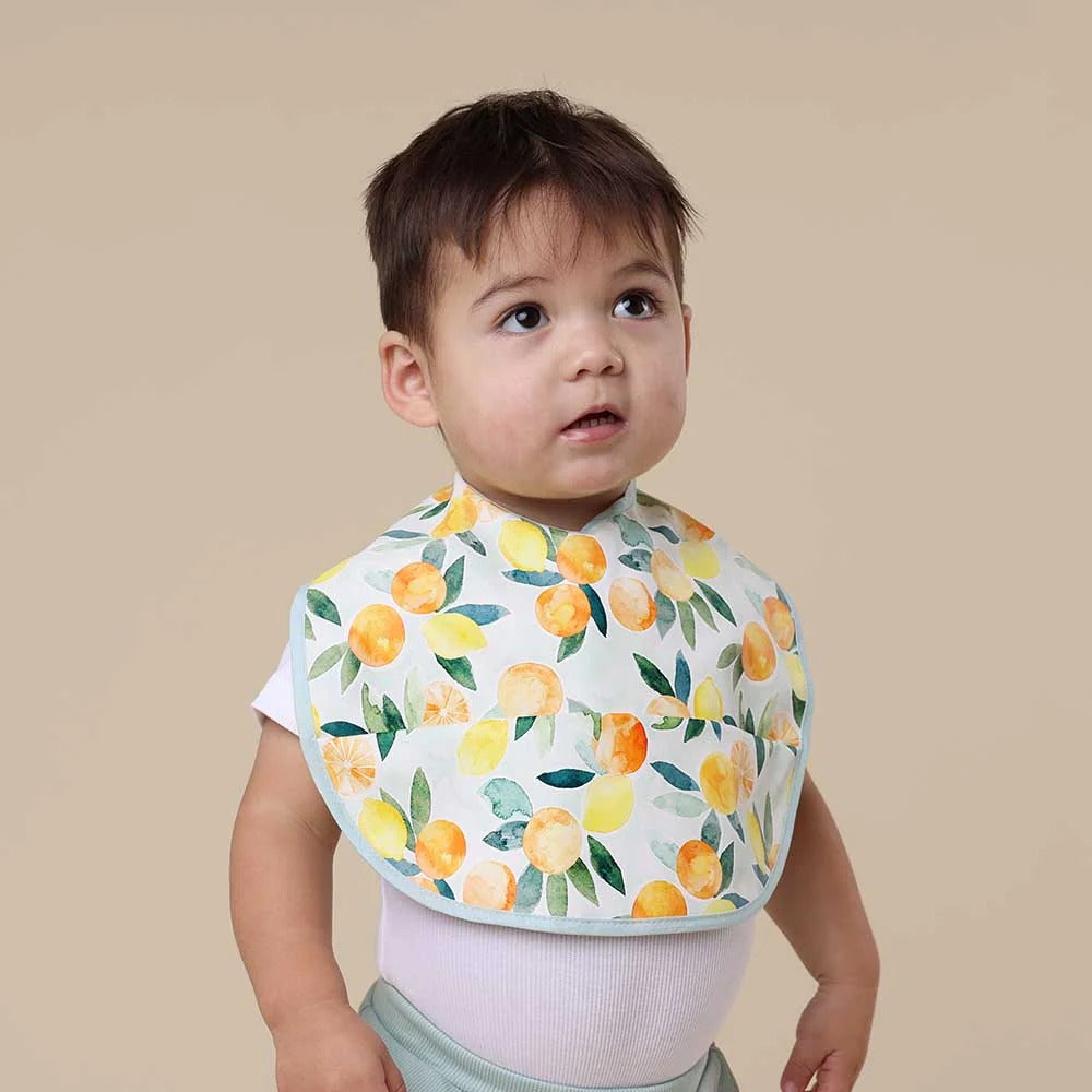 Citrus Squeeze Snuggle Bib Waterproof