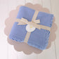 Heritage Knit Blanket Cloud Blue