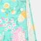 Toshi Swim Hooded Towel Paradise Waratah Mint