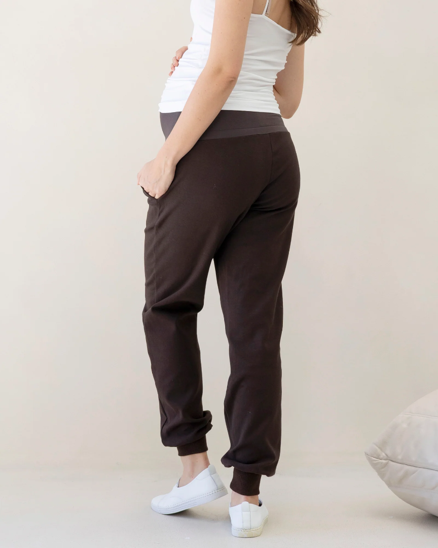 Ultimate Comfort Maternity Sweatpants in Black