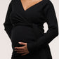 Cross Wrap Knit Feeding Top