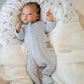 Axel Stripe Organic LS Zipsuit